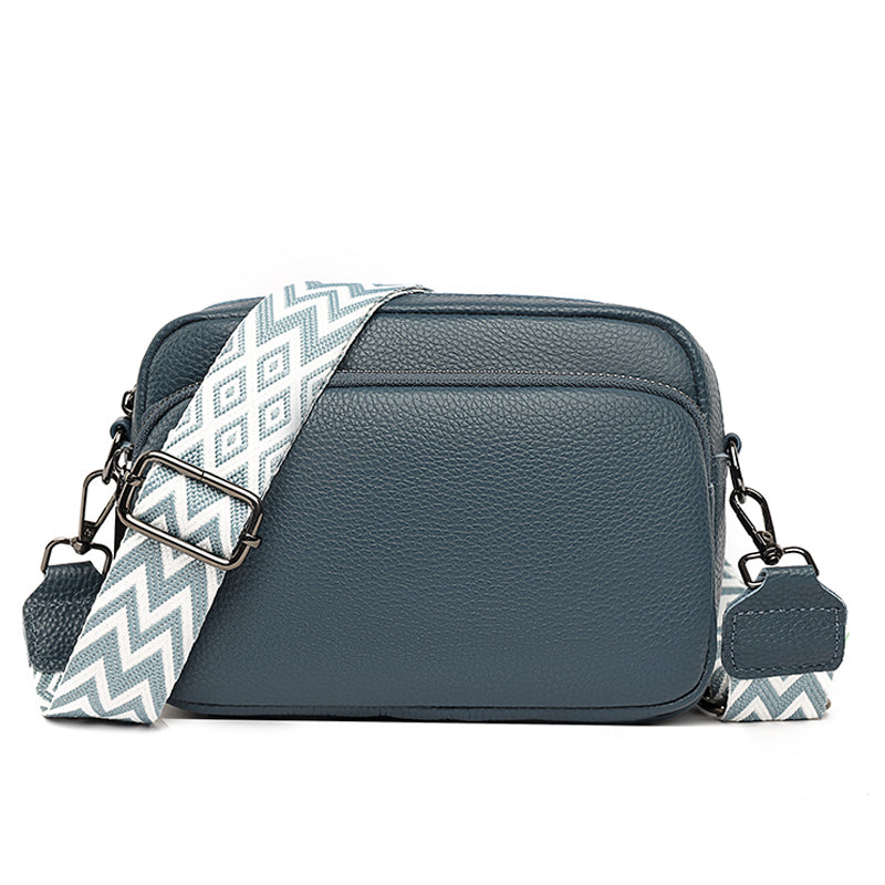 leather crossbody bag, view 3 - MRSLM