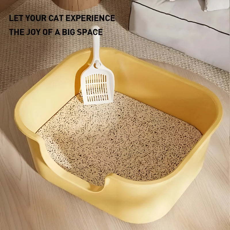 leak proof cat litter basin, view 7 - MRSLM
