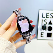 Pearl chain metal watch band - MRSLM