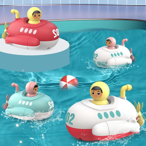 wind-up submarine bath toy - MRSLM