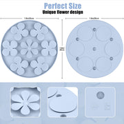 silicone pet slow feeder and snuffle mat, view 4 - MRSLM