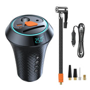 two-in-one car tire inflator and charger, view 2 - MRSLM