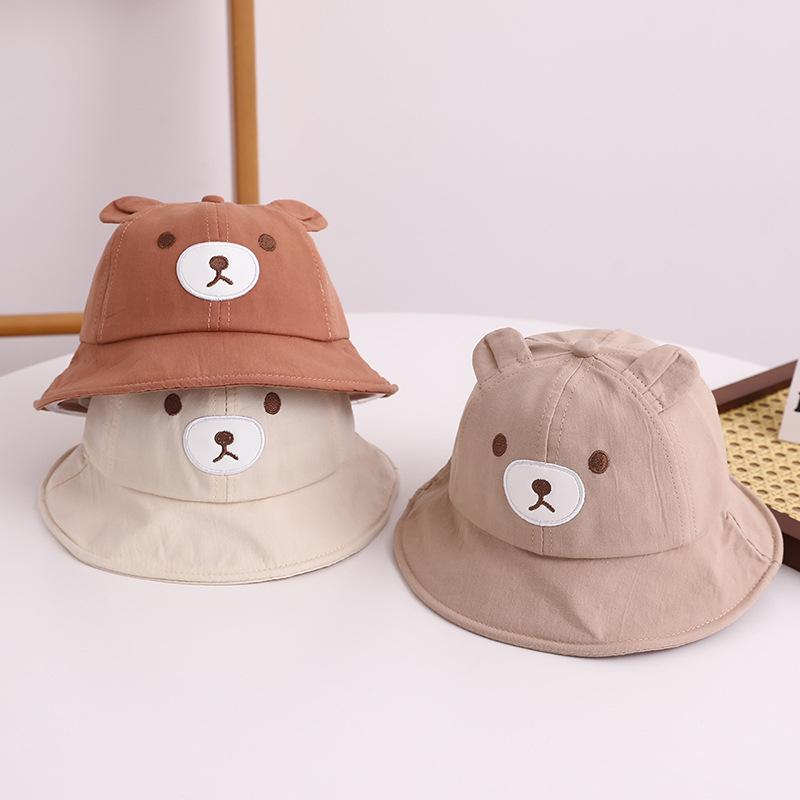 kids bear bucket hat - MRSLM
