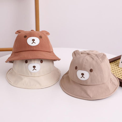kids bear bucket hat - MRSLM