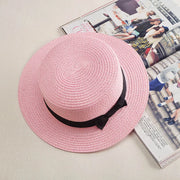 classic Panama hat with bowknot, view 2 - MRSLM