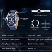 men's quartz watch, view 10 - MRSLM