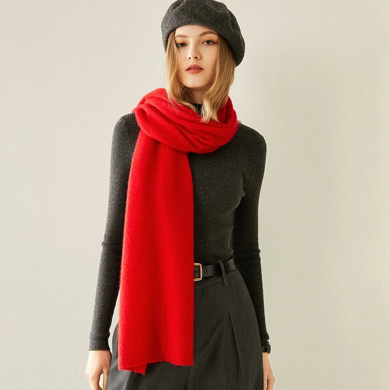 women's winter cashmere scarf, view 10 - MRSLM