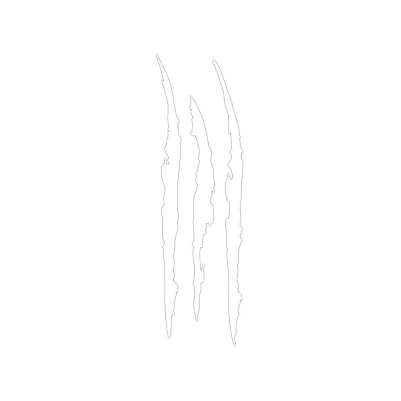 Reflective monster claw car stickers, view 3 - MRSLM