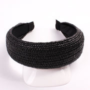 solid color knotted headband, view 13 - MRSLM