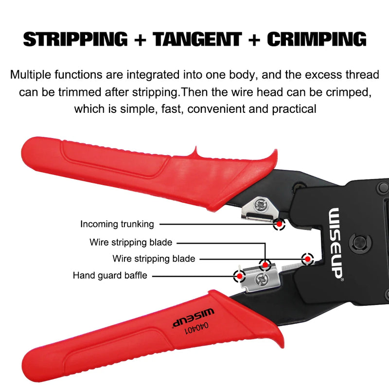 network cable crimping pliers, view 5 - MRSLM
