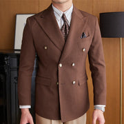 men's double breasted 2-piece suit, view 6 - MRSLM