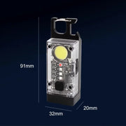 cob keychain work light, view 8 - MRSLM