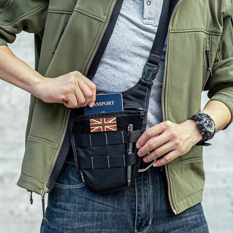 underarm nylon messenger bag - MRSLM