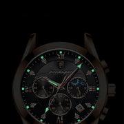 men's luminous quartz watch, view 2 - MRSLM