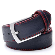 men's casual bonded leather belt, view 8 - MRSLM