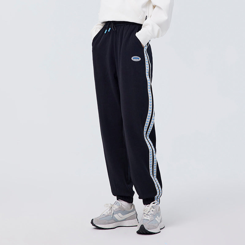women's contrast color striped pants, view 2 - MRSLM