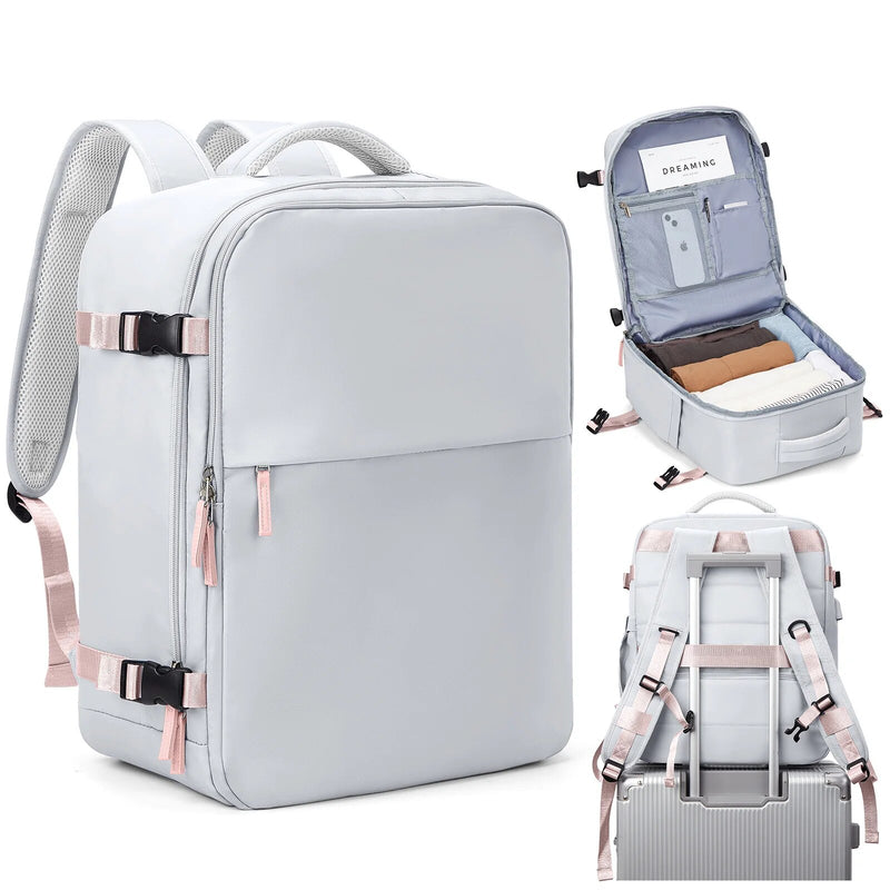 multi-functional travel backpack, view 3 - MRSLM
