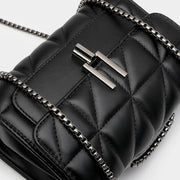 chic PU leather chain shoulder bag, view 6 - MRSLM
