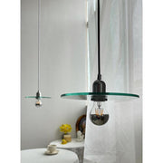 clear glass pendant light, view 7 - MRSLM