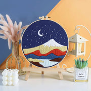 diy floral embroidery kit, view 6 - MRSLM