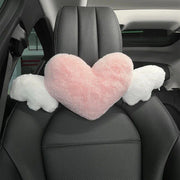 heart-shaped car headrest cushion, view 2 - MRSLM