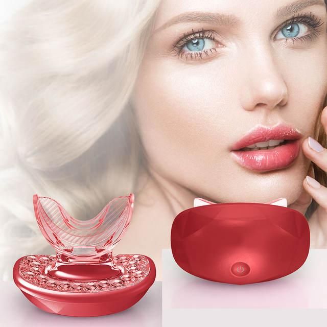 rechargeable LED lip plumper device, view 10 - MRSLM