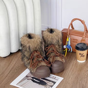 women's platform snow boots, view 7 - MRSLM