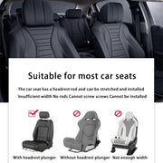 adjustable car seat headrest pillow, view 15 - MRSLM