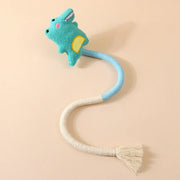 catnip teasing stick toy, view 4 - MRSLM