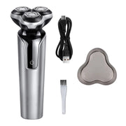 triple blade electric shaver, view 2 - MRSLM