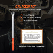 Precision mechanical torque wrench set, view 9 - MRSLM