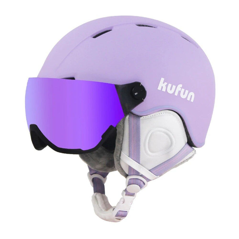 ski helmet with visor, view 2 - MRSLM
