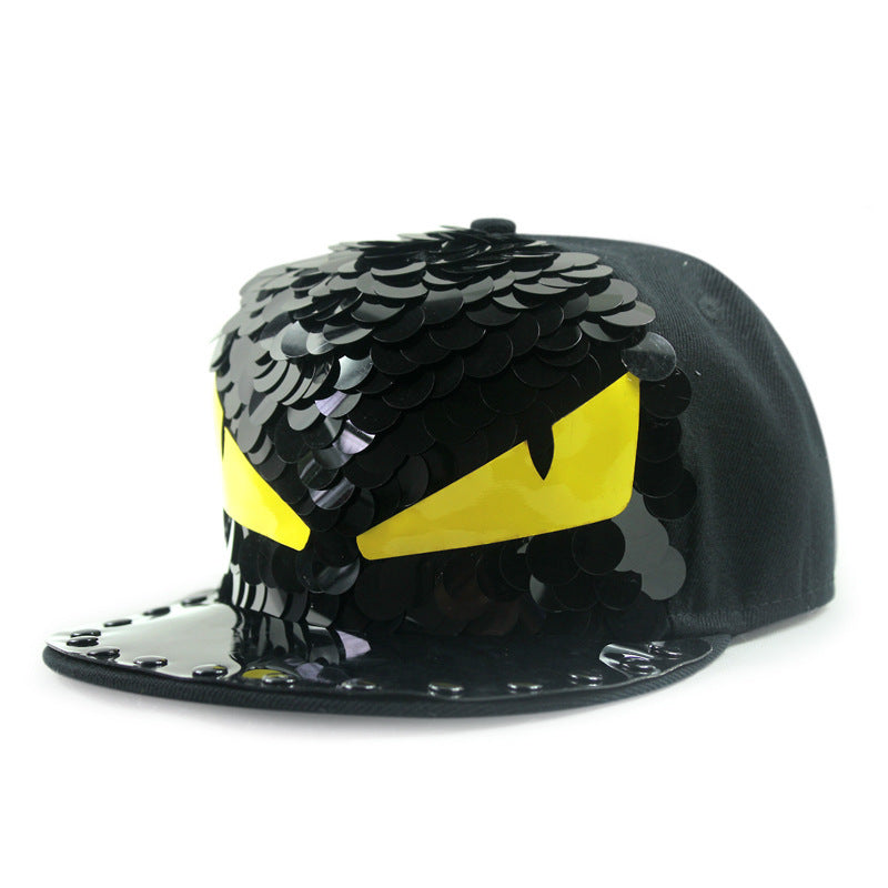 rivet flat brim cap, view 16 - MRSLM
