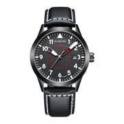 Men's automatic mechanical leather watch, view 6 - MRSLM