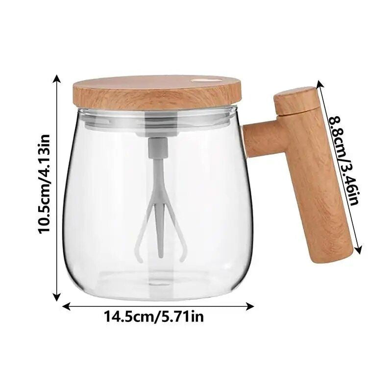 electric self-stirring coffee mug, view 7 - MRSLM