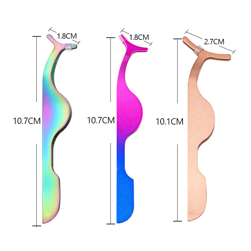 false eyelash applicator tweezers, view 9 - MRSLM