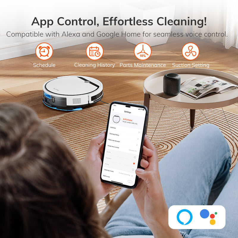 v3x robot vacuum and mop combo, view 5 - MRSLM