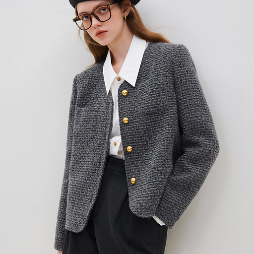office french style tweed jacket - MRSLM
