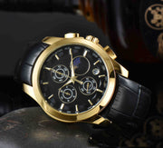 men's six-hand calendar quartz watch, view 12 - MRSLM