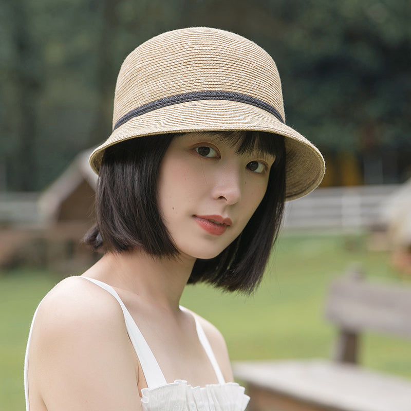 Women's summer straw hat, view 2 - MRSLM