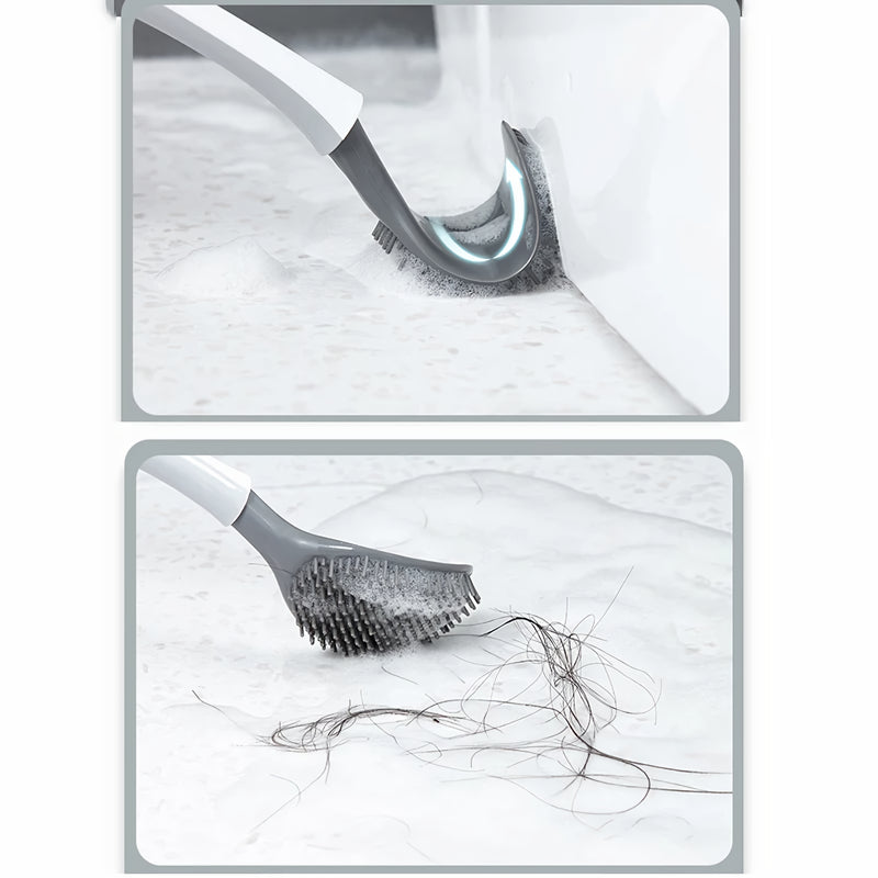 tpr silicone toilet brush, view 7 - MRSLM