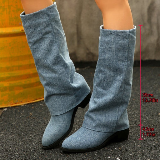 Chunky heel cowboy boots - MRSLM