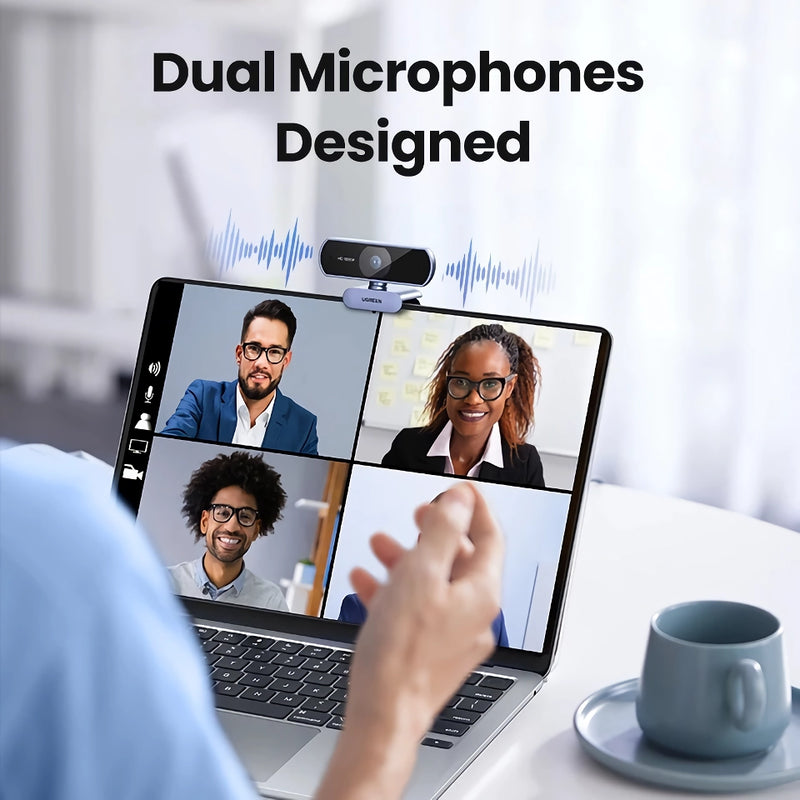 USB webcam 1080P HD with dual microphones, view 7 - MRSLM