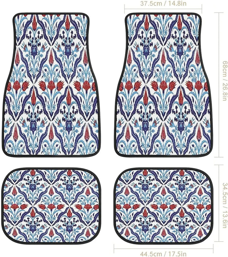 Vintage Persian-Turkish car floor mats, view 3 - MRSLM