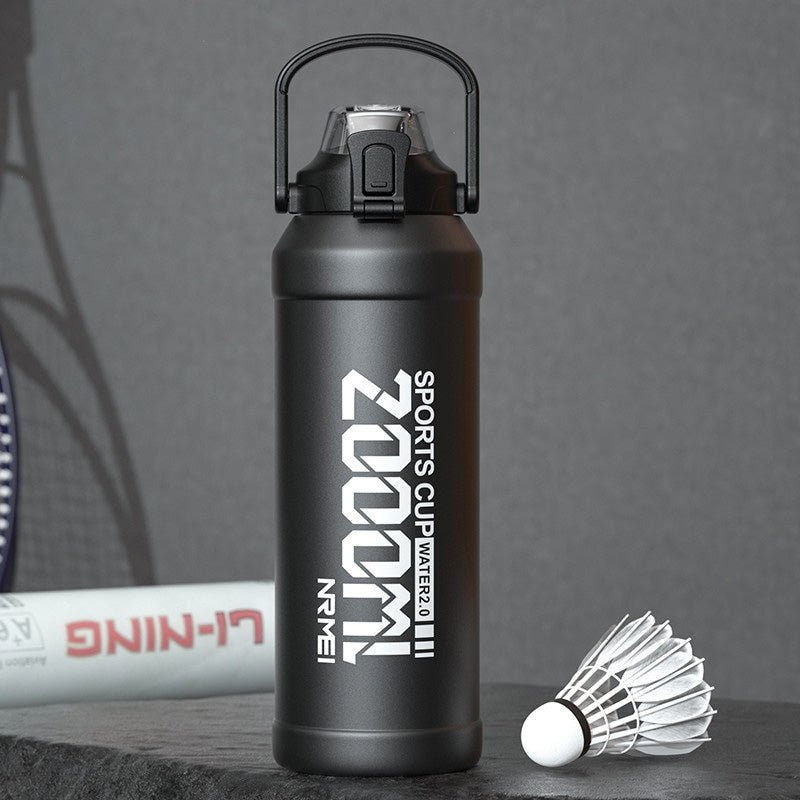 insulated water bottle, view 4 - MRSLM