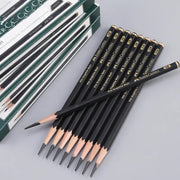 8-piece graphite pencil set, view 3 - MRSLM