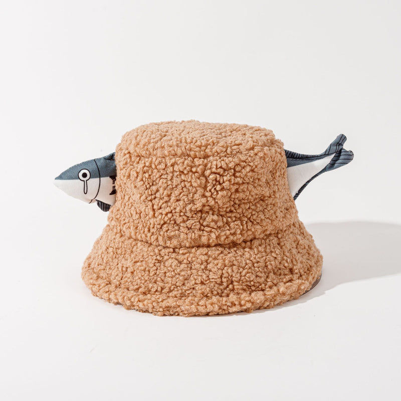 cozy panama bucket hat, view 6 - MRSLM