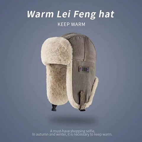 winter thickened earflap hat, view 9 - MRSLM