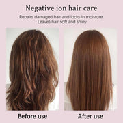 2-in-1 ionic hair straightening brush and curling iron, view 10 - MRSLM