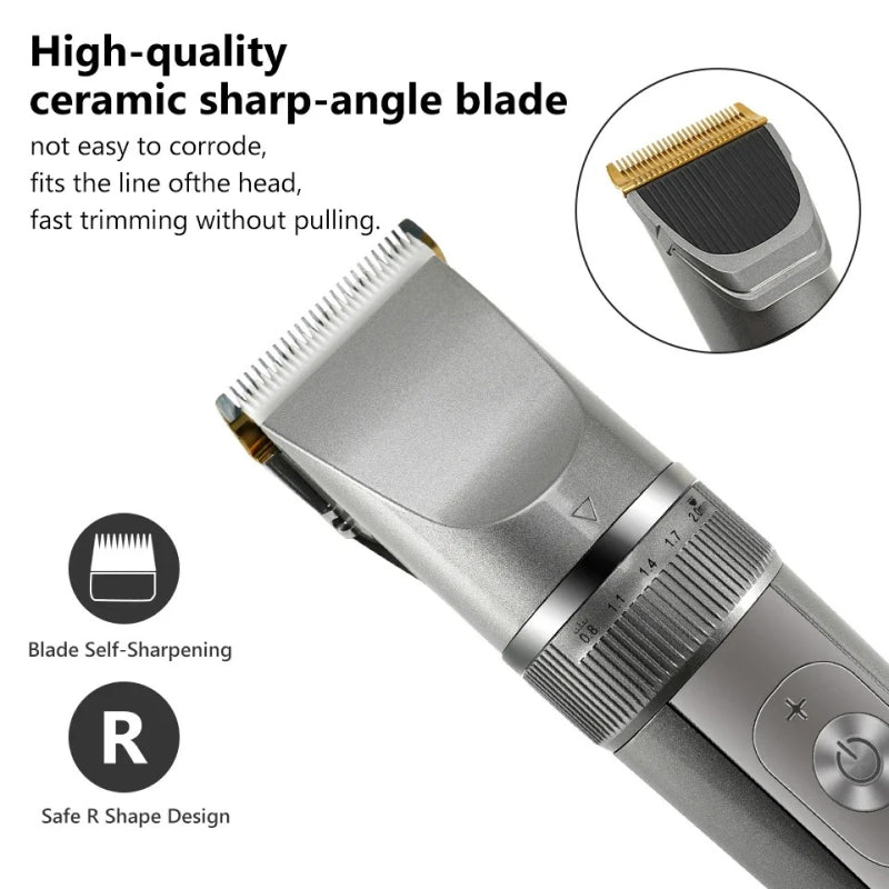 men's hair clippers and trimmers set, view 7 - MRSLM